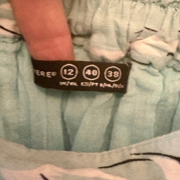 Atmosphere Light Blue Fit & Flare Parisian Skirt Womens size 12 - Picture 3 of 14